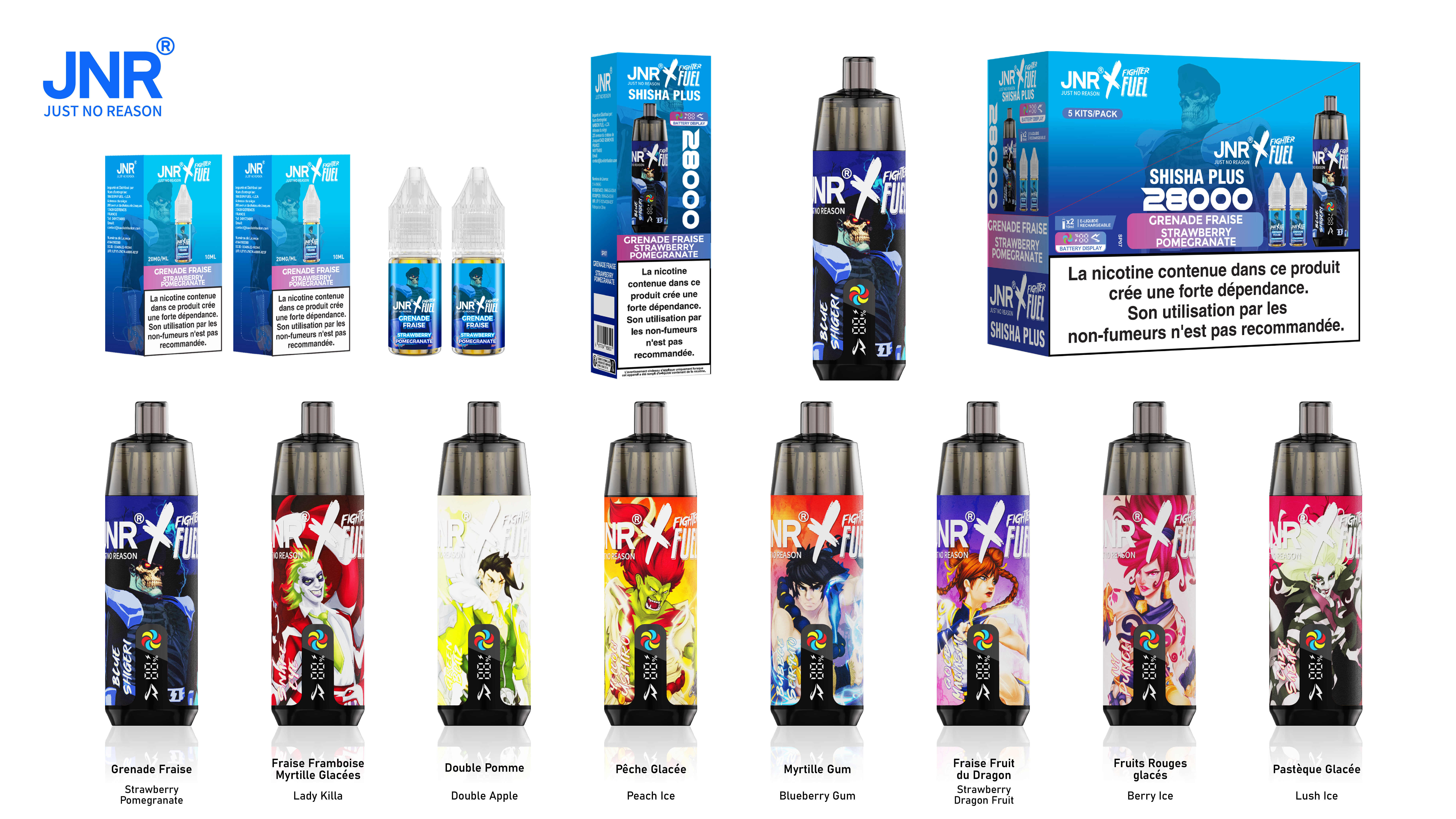 Verpakkingen & smaken miniatuur